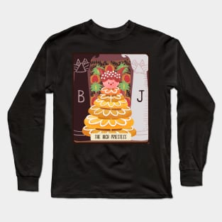 Dessert Tarot card-The High Priestess Long Sleeve T-Shirt